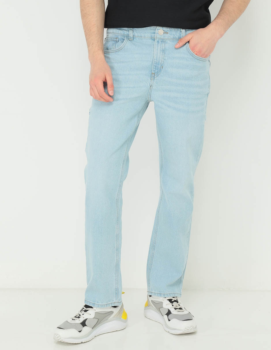 Jeans slim deslavado para hombre Jeans slim deslavado para hombre