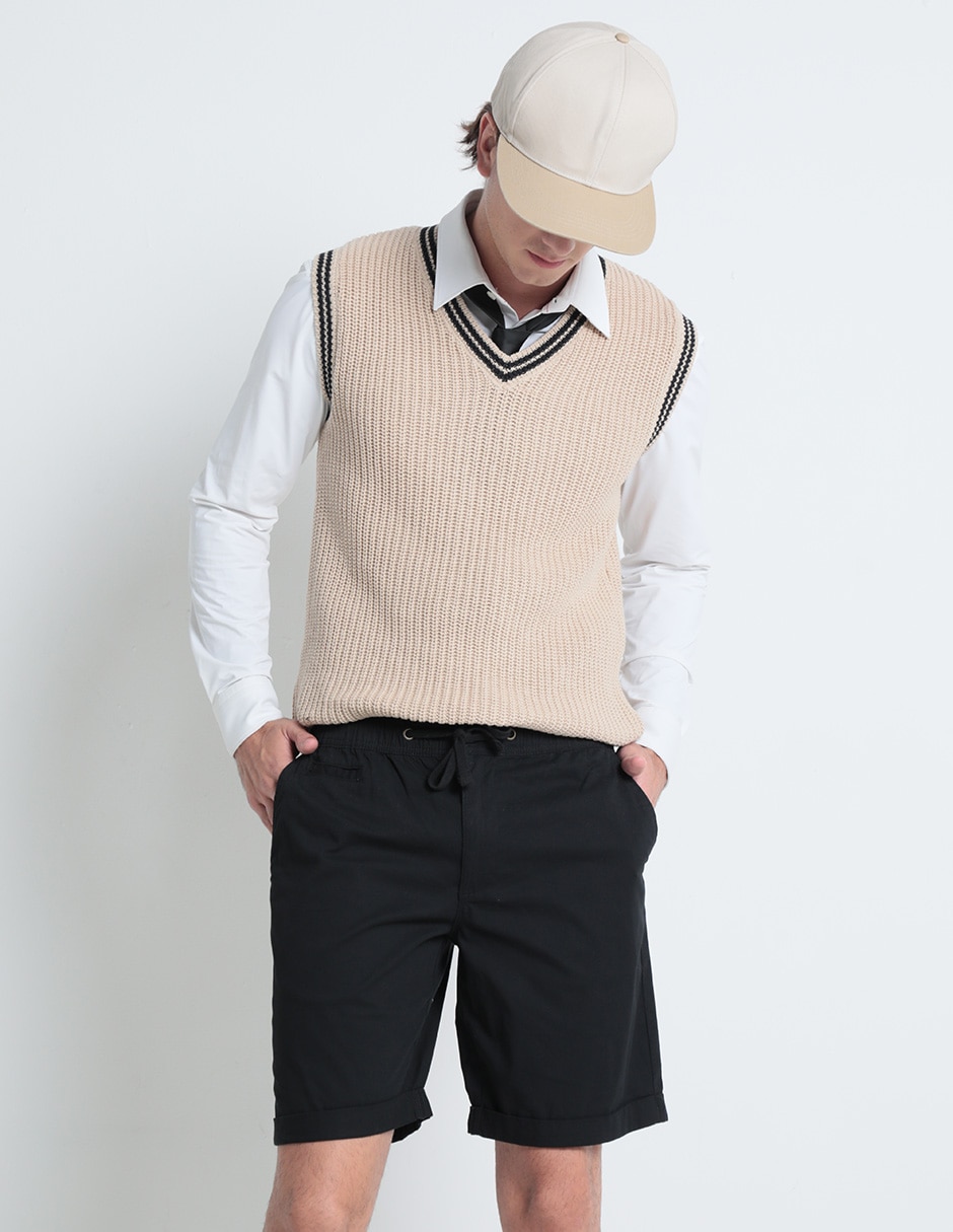 Bermuda de algodón para hombre Bermuda de algodón para hombre