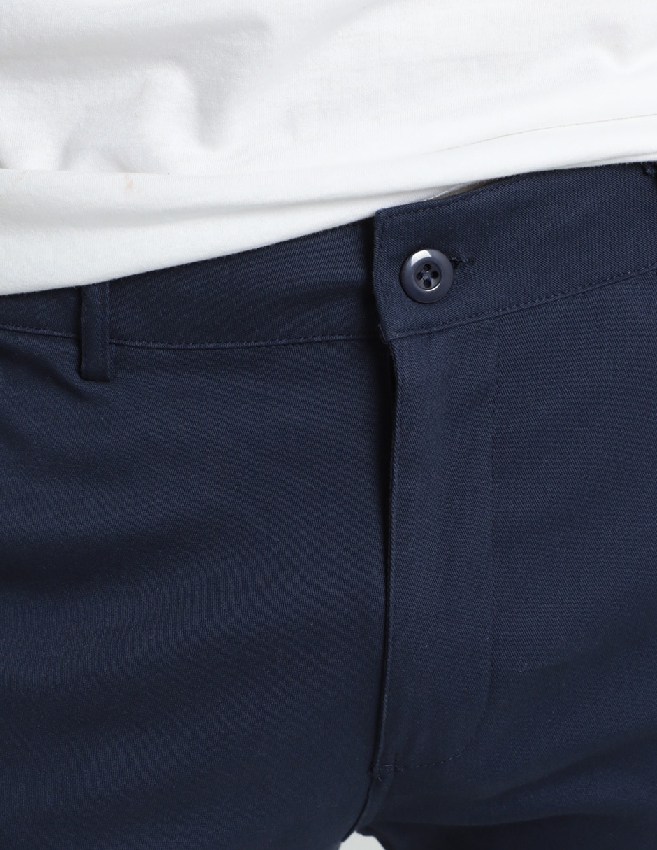 Pantalón slim de algodón para hombre 2