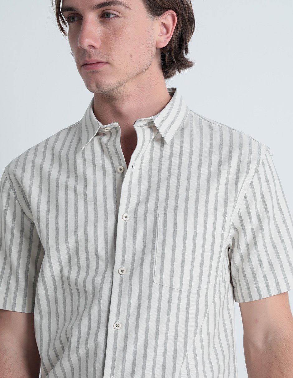Camisa casual Mossimo manga corta para hombre