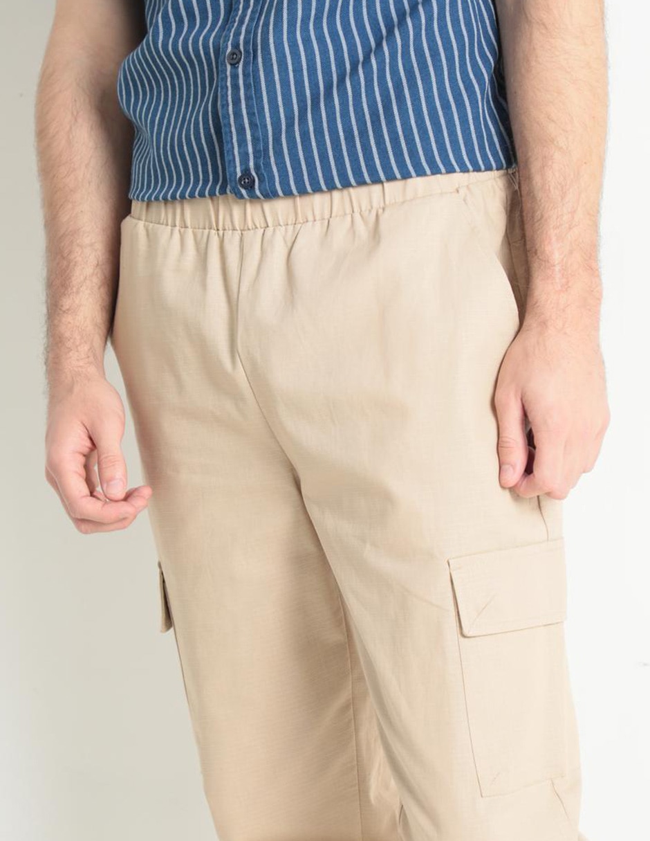 Pantalón slim de algodón para hombre 2