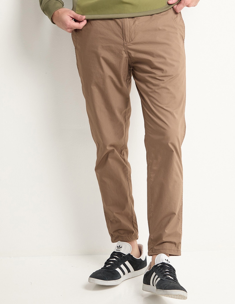 Pantalón cargo slim de algodón para hombre Pantalón cargo slim de algodón para hombre