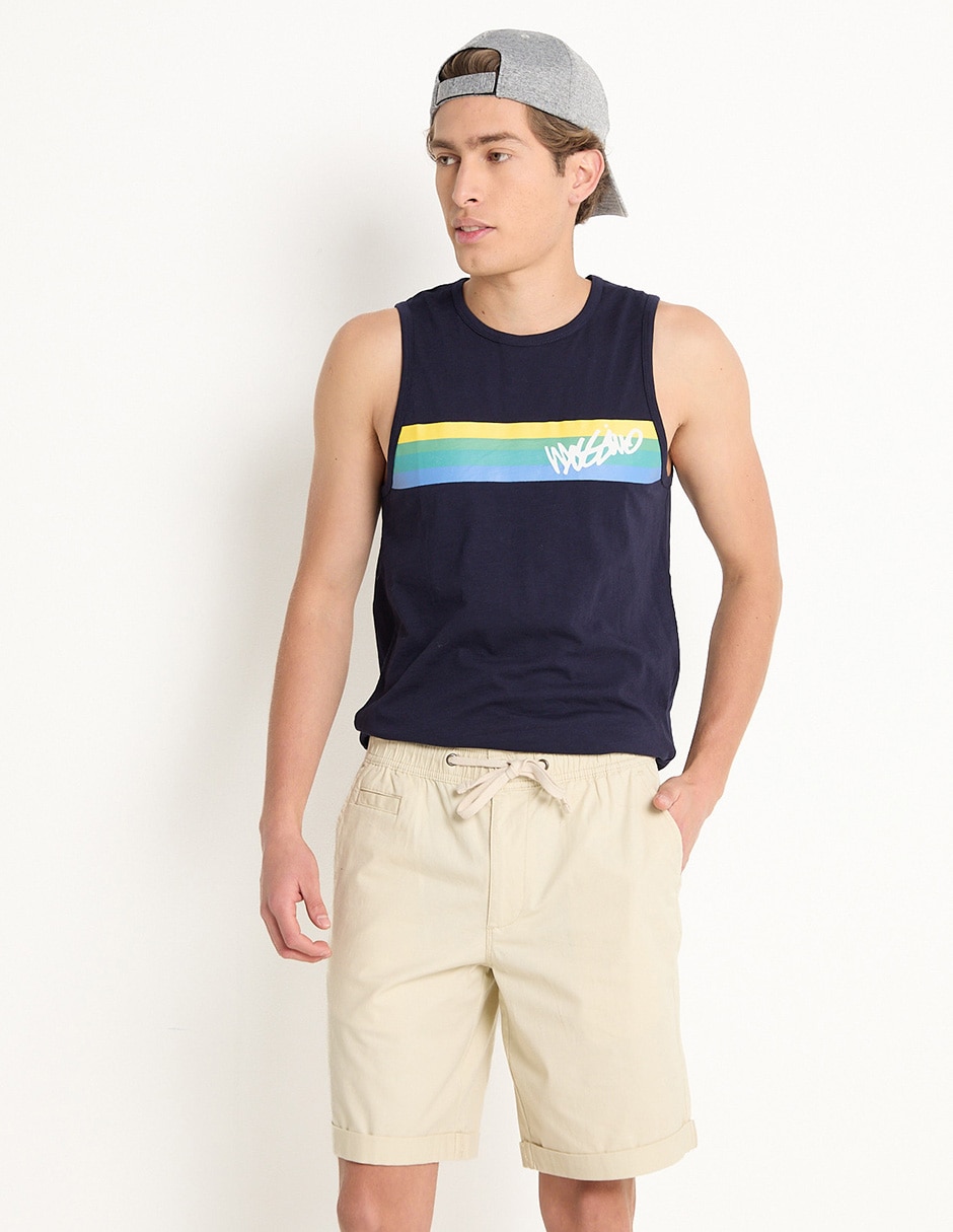Bermuda de algodón para hombre Bermuda de algodón para hombre