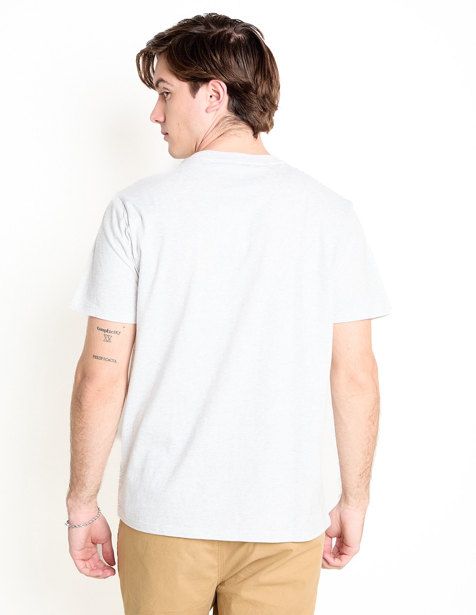 Playera cuello redondo para hombre