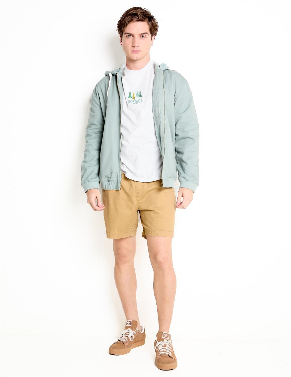 Playera cuello redondo para hombre