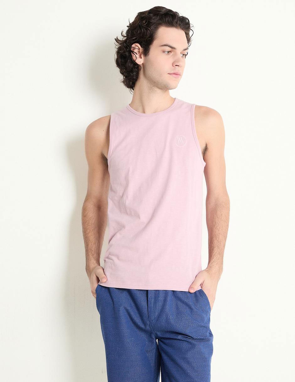 Playera cuello redondo para hombre