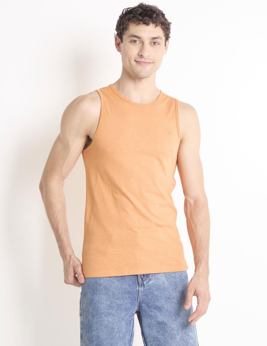 Playera cuello redondo para hombre