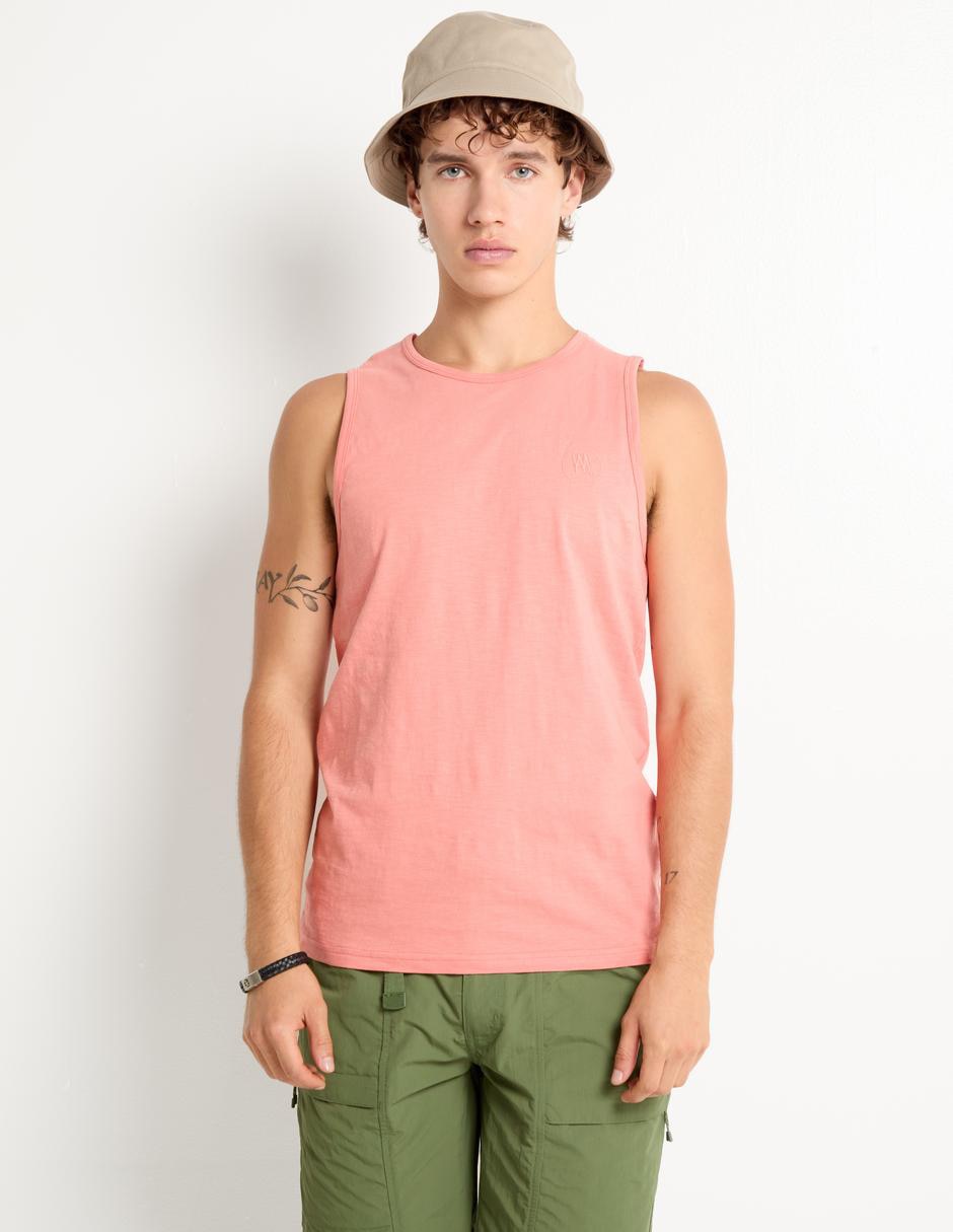 Playera tank cuello redondo para hombre 1