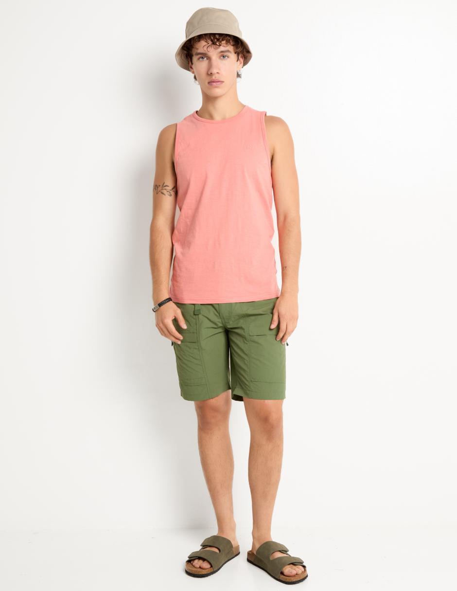 Playera tank cuello redondo para hombre 3