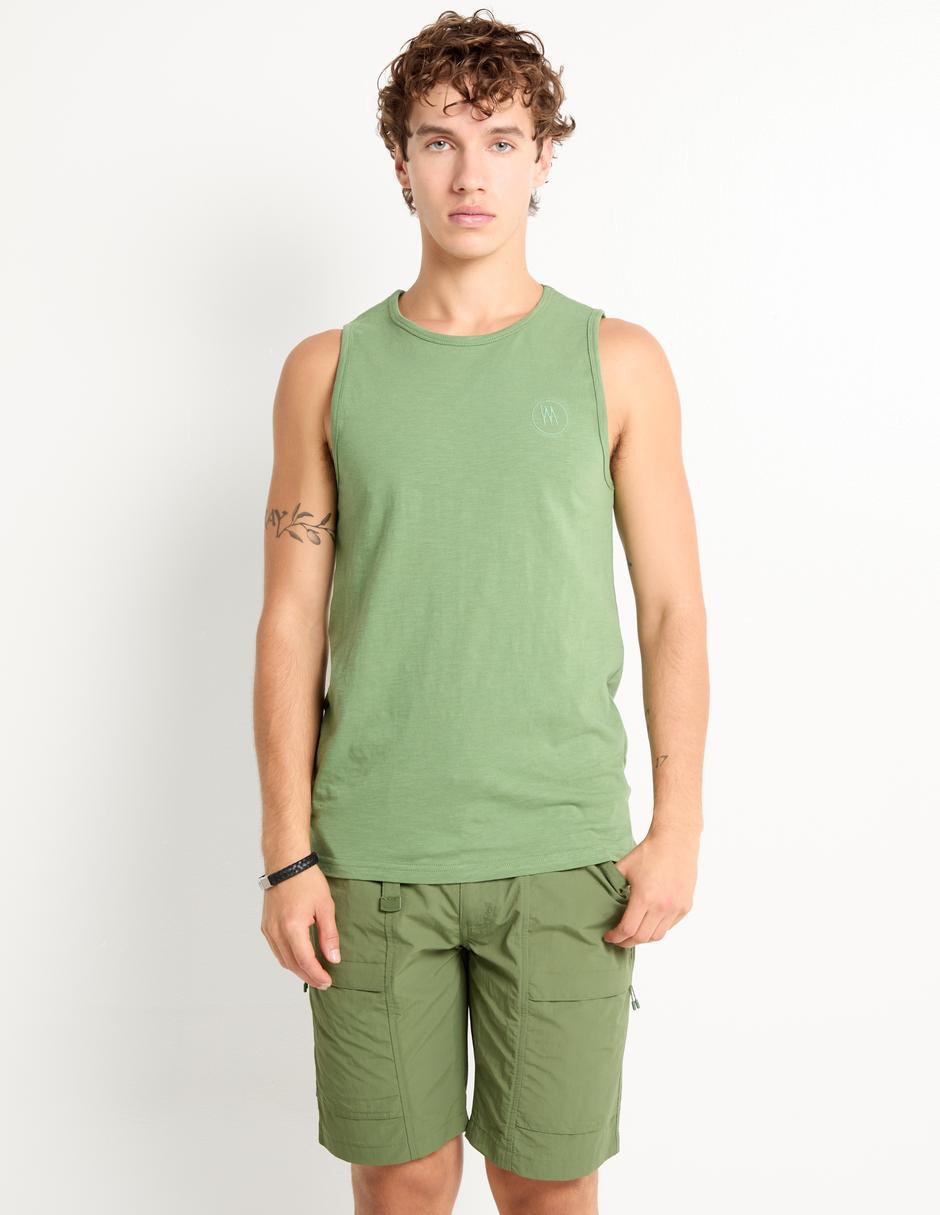 Playera cuello redondo para hombre