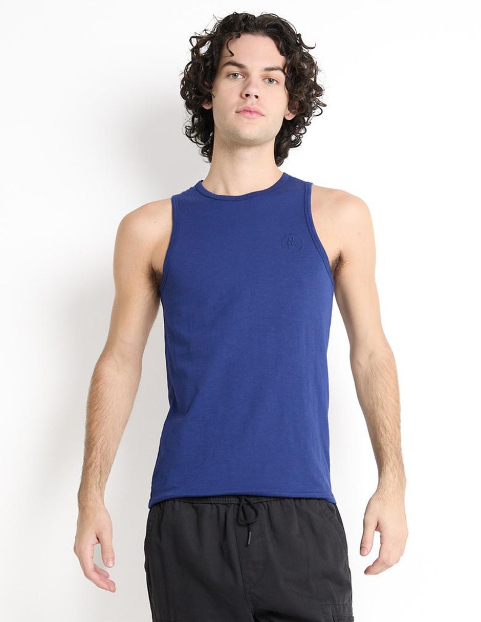 Playera cuello redondo para hombre