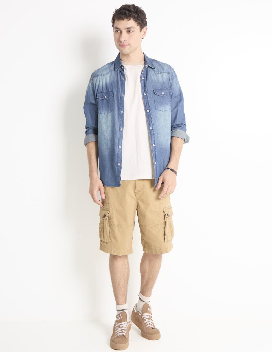 Playera cuello redondo para hombre 3
