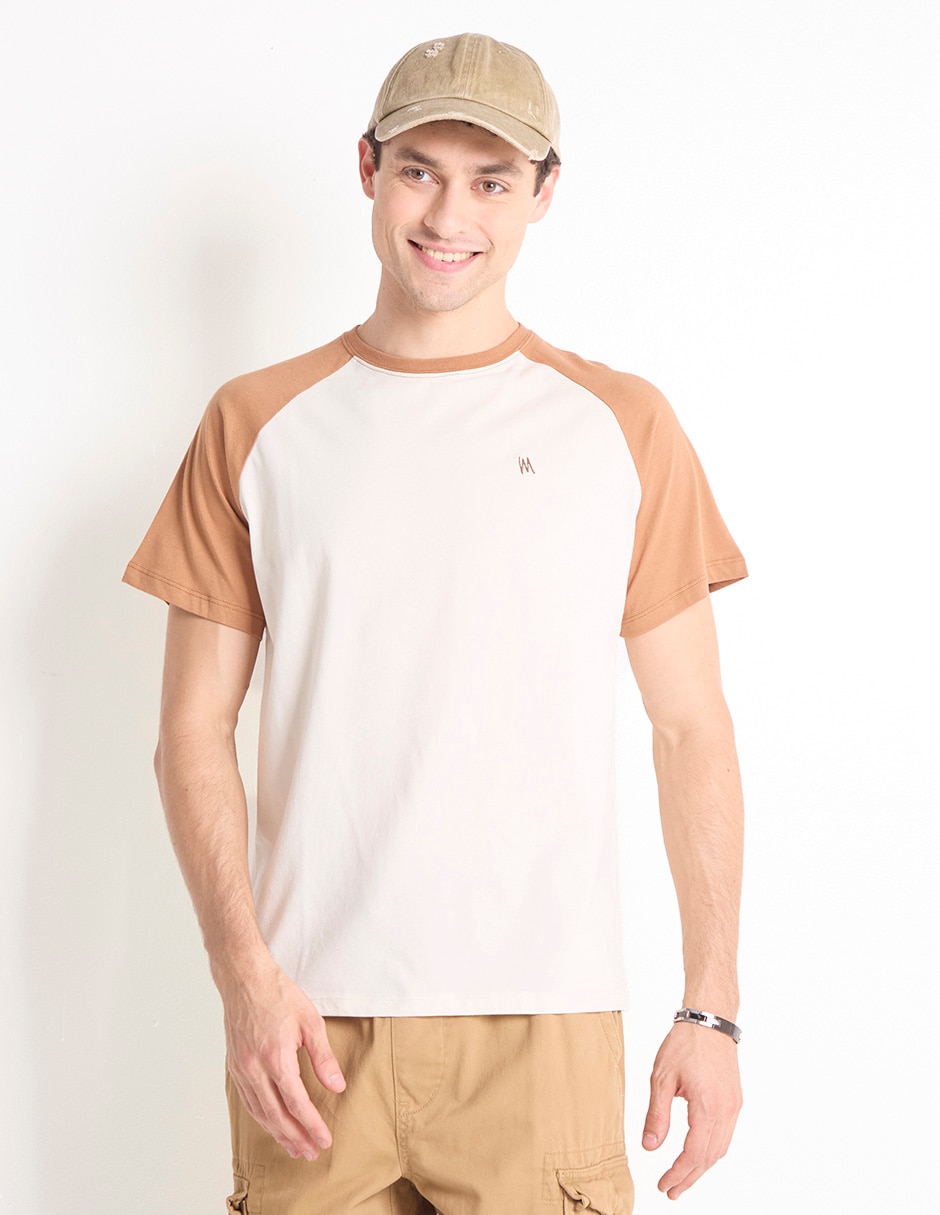 Playera cuello redondo para hombre Playera cuello redondo para hombre