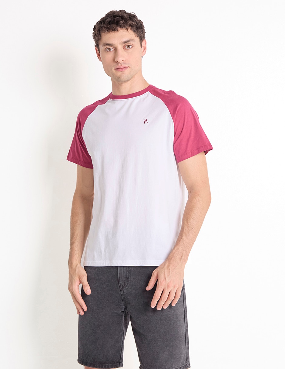 Playera cuello redondo para hombre
