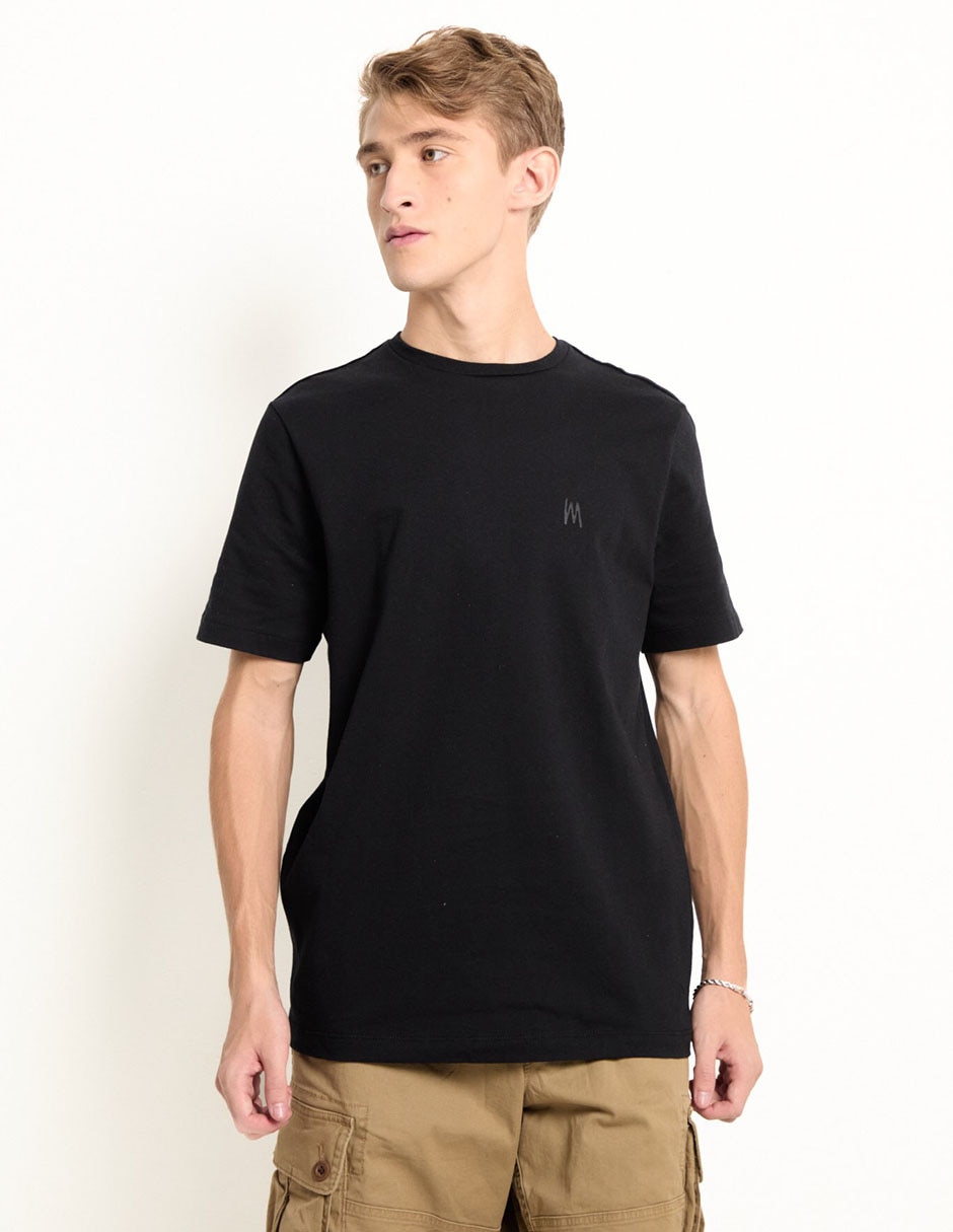 Playera cuello redondo para hombre 1