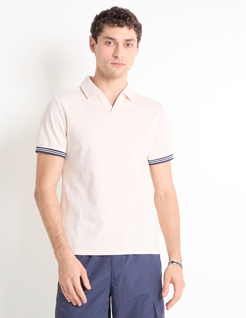 Playera tipo polo para hombre