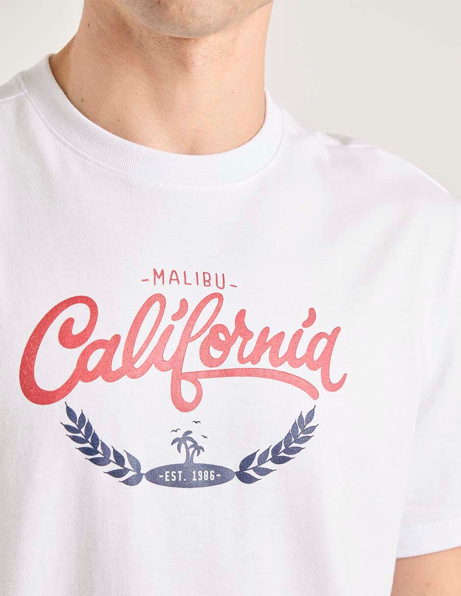 Playera cuello redondo para hombre 4