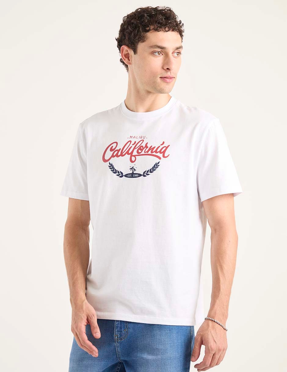 Playera cuello redondo para hombre Playera cuello redondo para hombre
