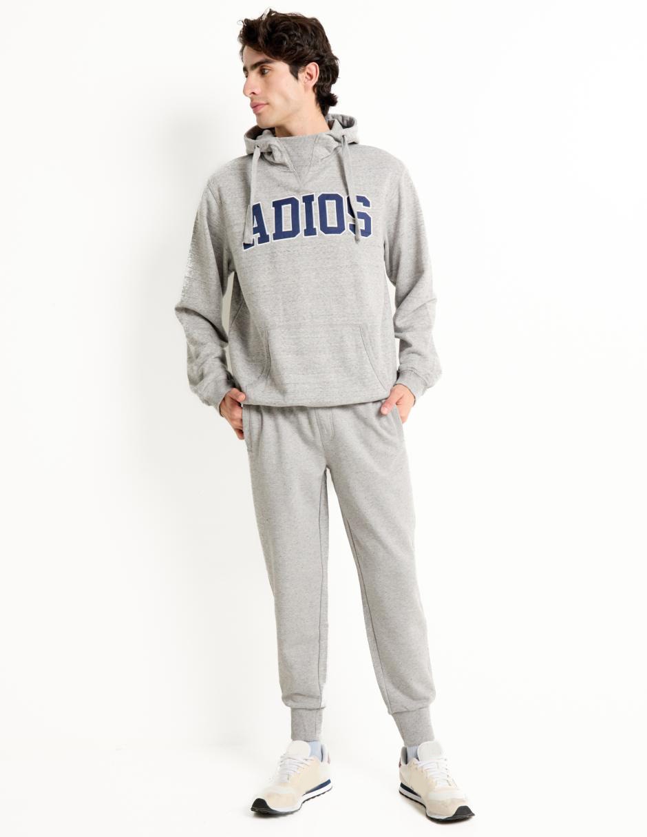Pants straight con jareta para hombre 3