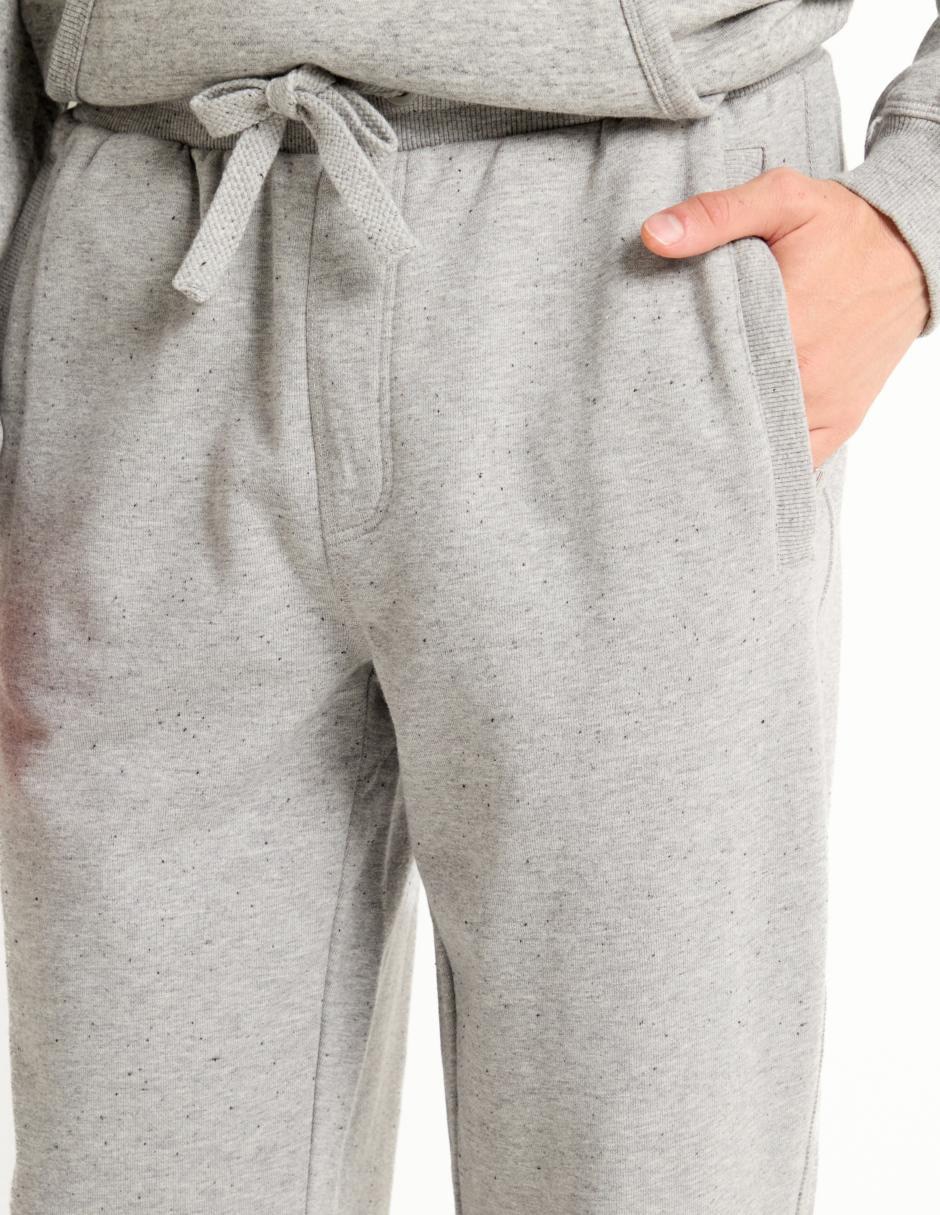 Pants straight con jareta para hombre 2