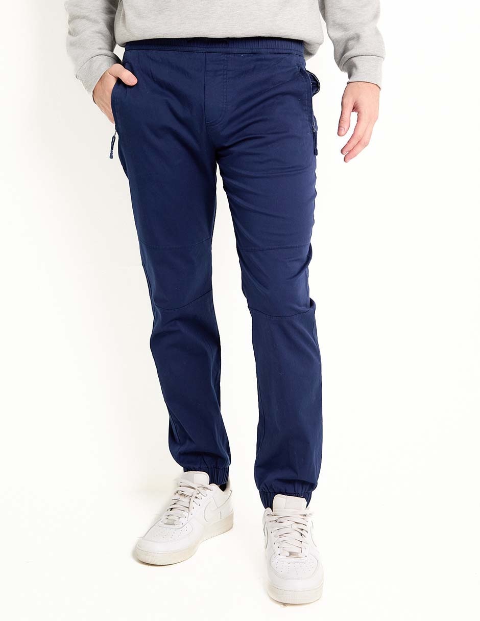 Jogger slim con bolsillos para hombre Jogger slim con bolsillos para hombre