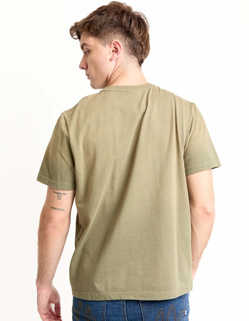 Playera cuello redondo para hombre 2