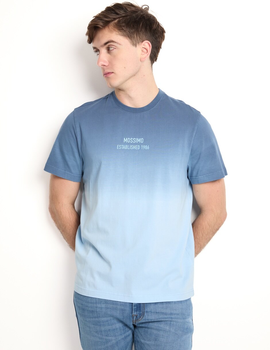 Playera cuello redondo para hombre