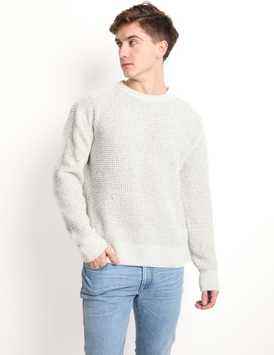 Suéter cuello redondo para hombre Suéter cuello redondo para hombre