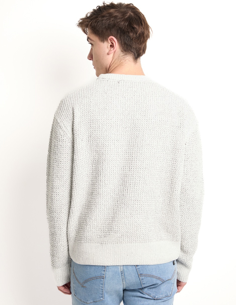 Suéter cuello redondo para hombre 2
