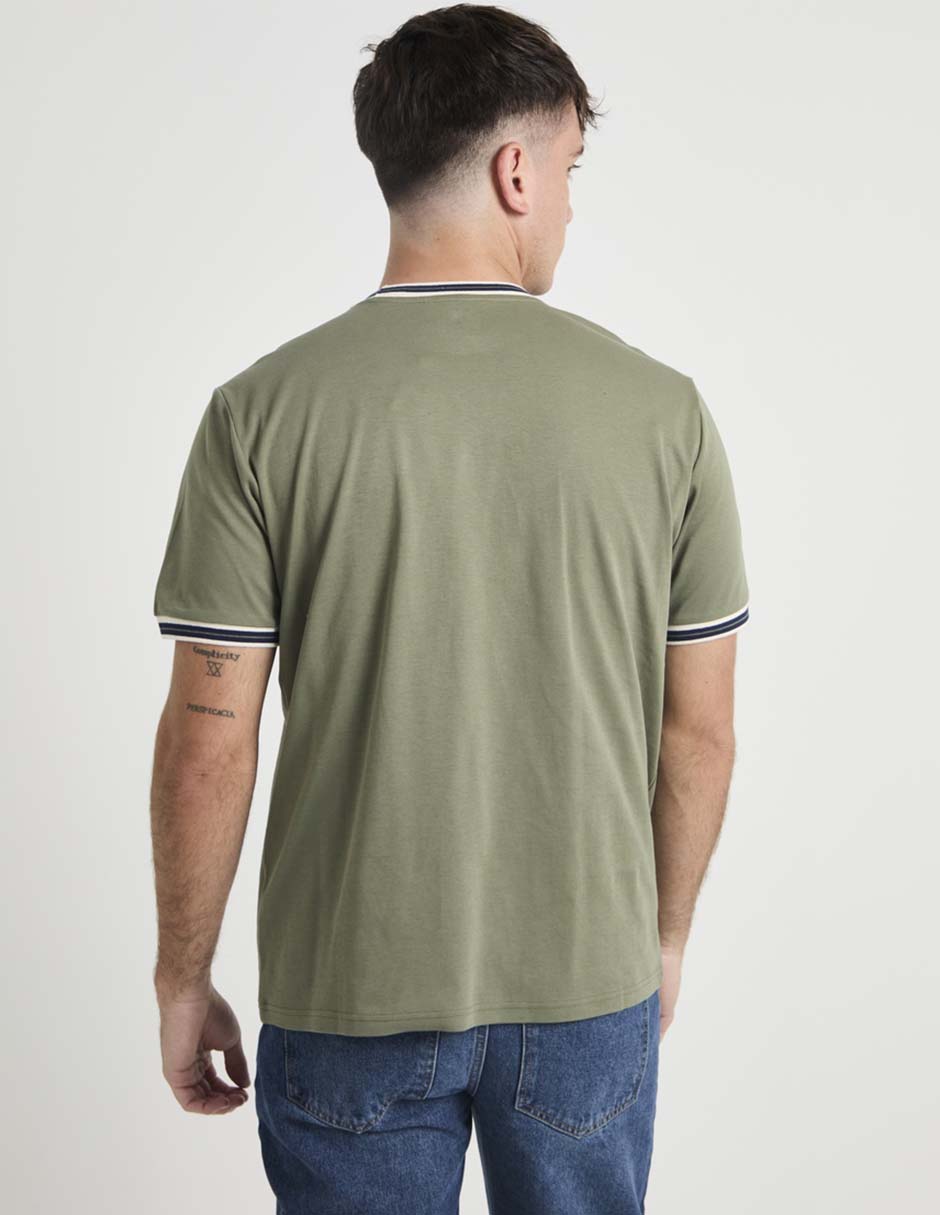 Playera cuello redondo para hombre 2