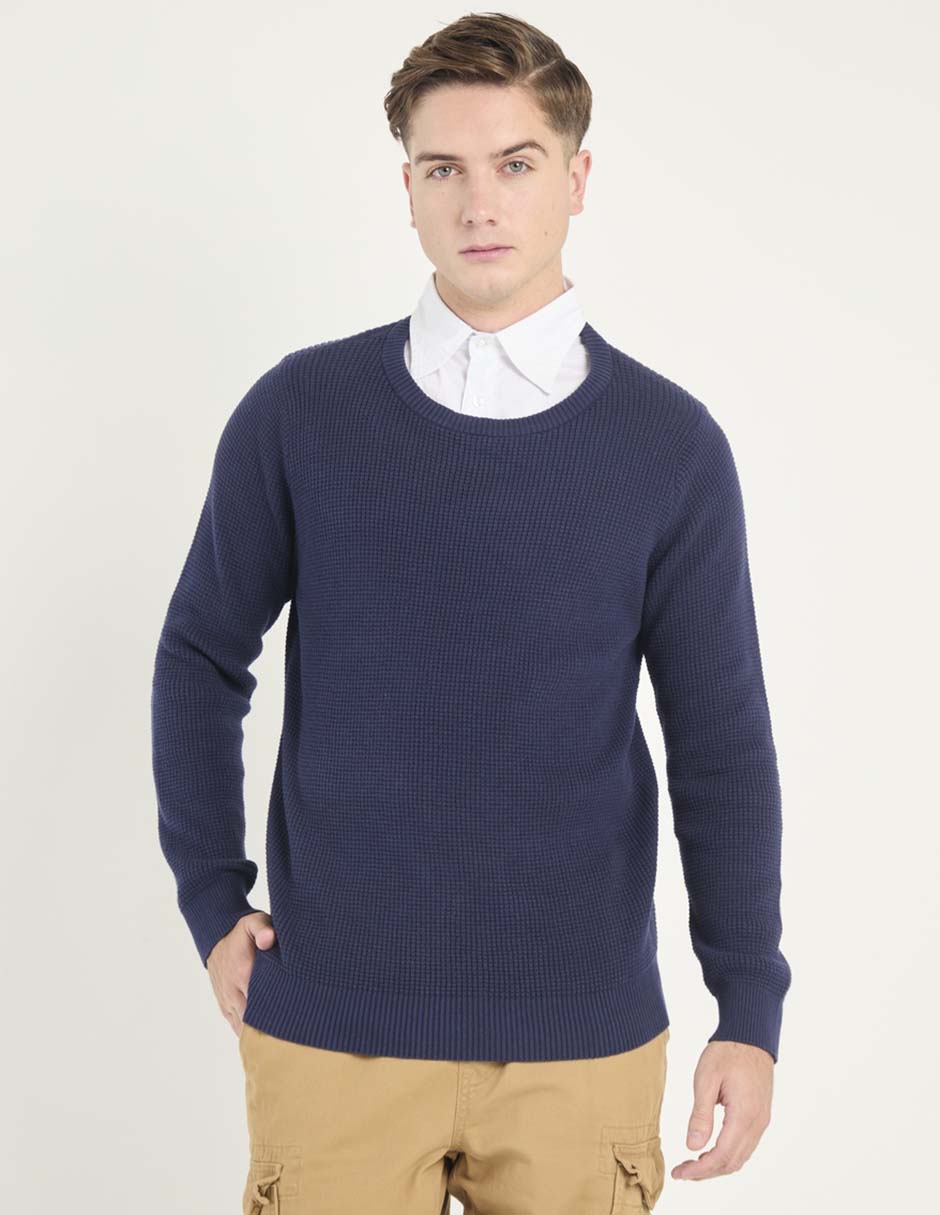 Suéter cuello redondo para hombre Suéter cuello redondo para hombre