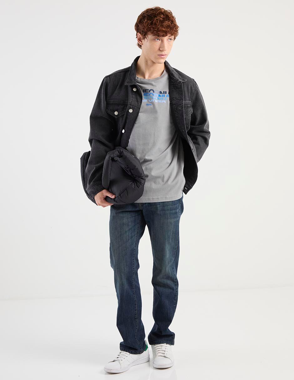 Playera California cuello redondo para hombre 3