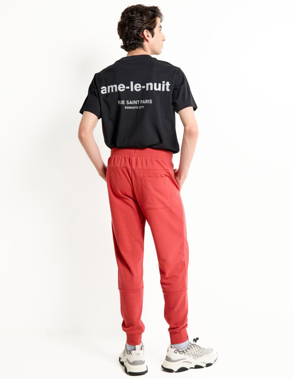 Pants regular con agujeta para hombre 2