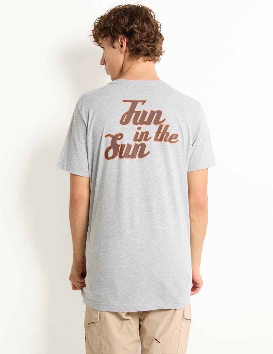 Playera cuello redondo para hombre 4