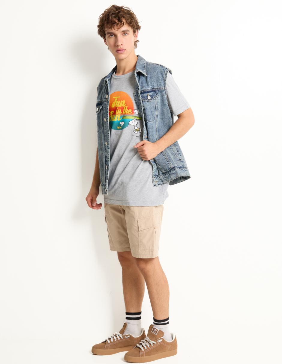 Playera cuello redondo para hombre 3