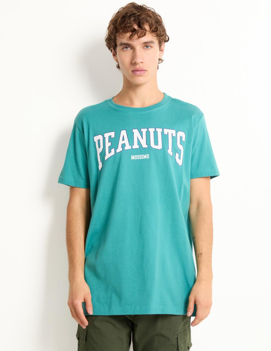 Playera Snoopy cuello redondo para hombre Playera Snoopy cuello redondo para hombre