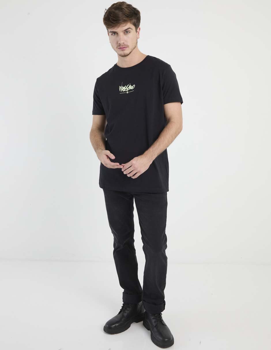 Playera cuello redondo para hombre