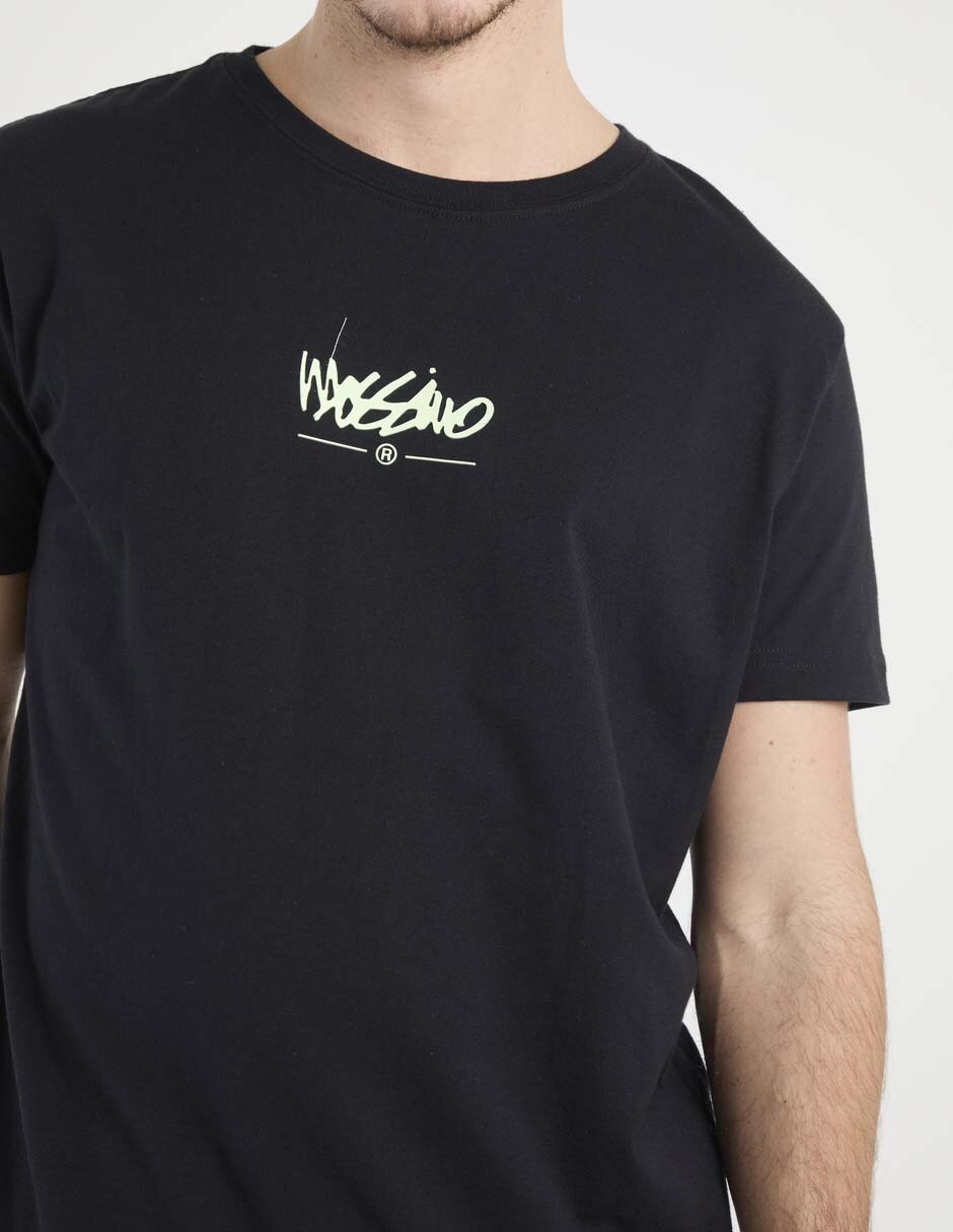 Playera cuello redondo para hombre