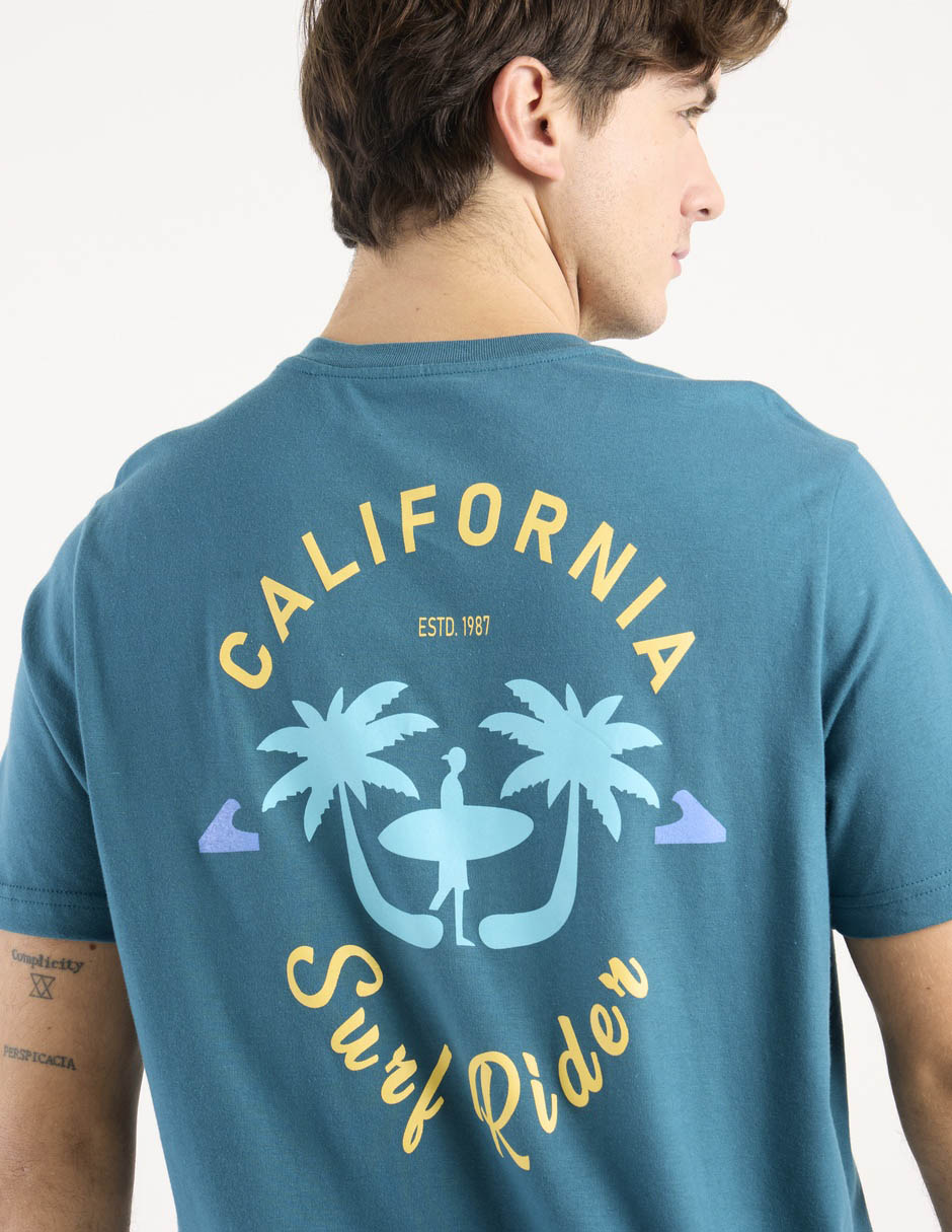 Playera cuello redondo para hombre 5