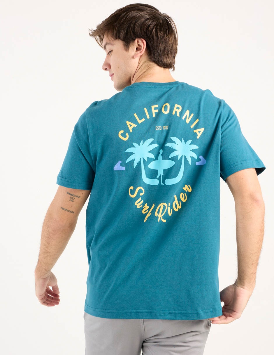 Playera cuello redondo para hombre 6