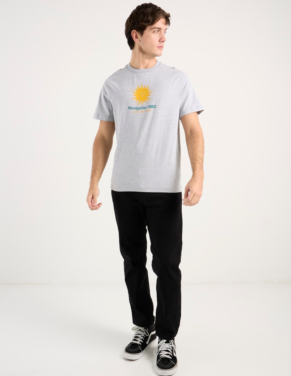 Playera cuello redondo para hombre 3