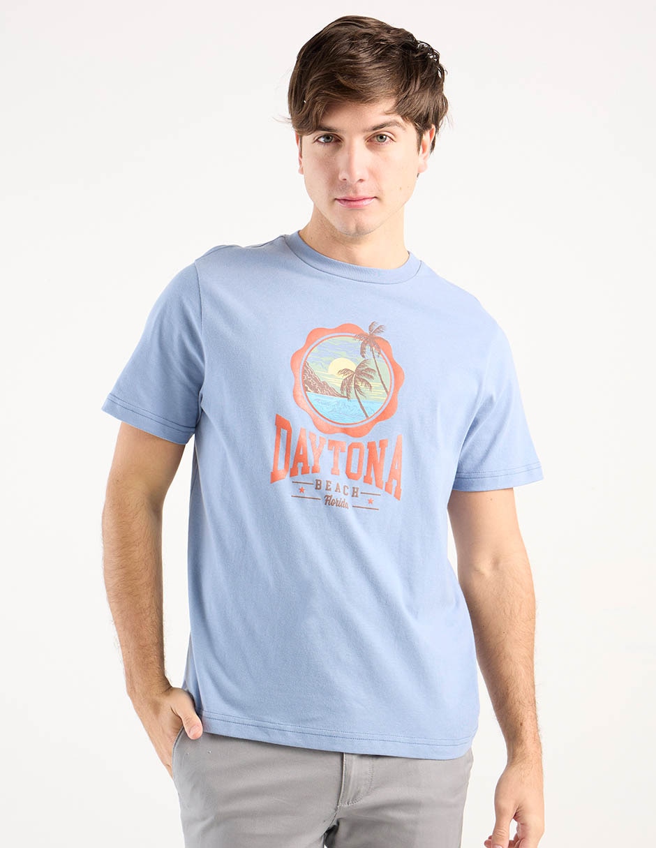Playera cuello redondo para hombre Playera cuello redondo para hombre