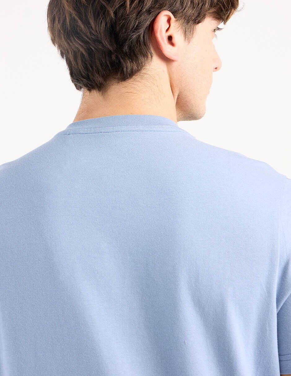 Playera cuello redondo para hombre 4