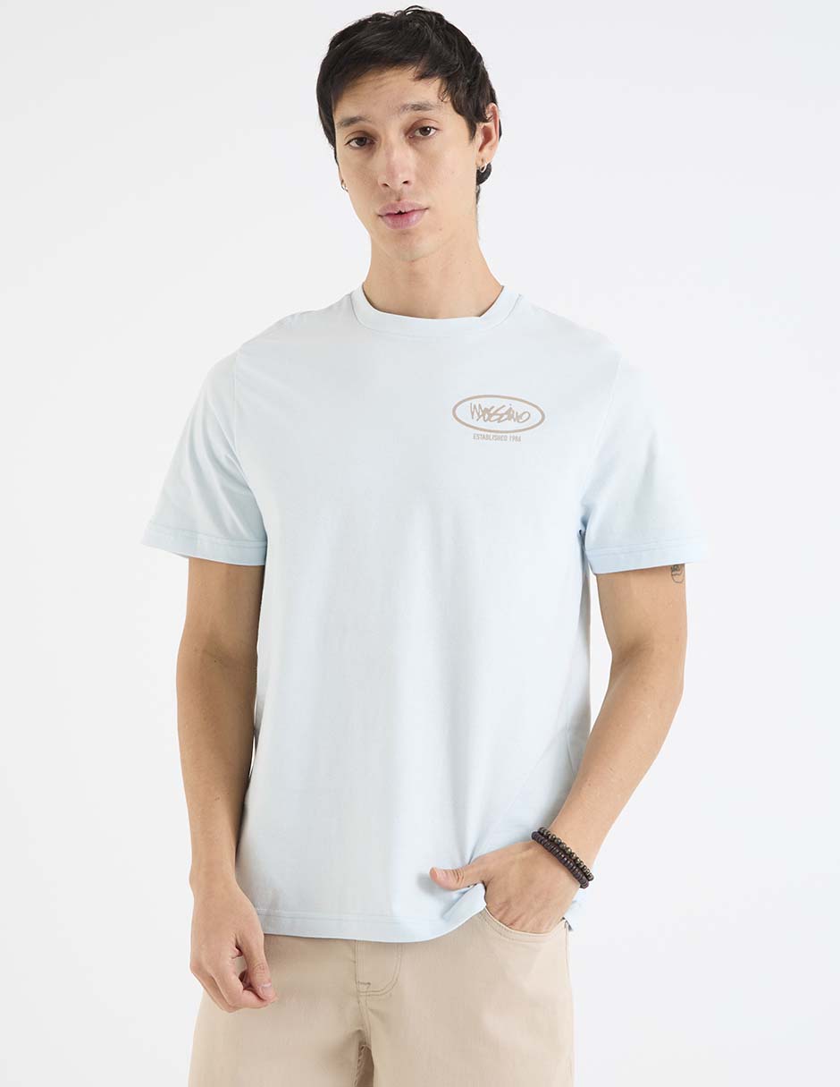 Playera cuello redondo para hombre Playera cuello redondo para hombre
