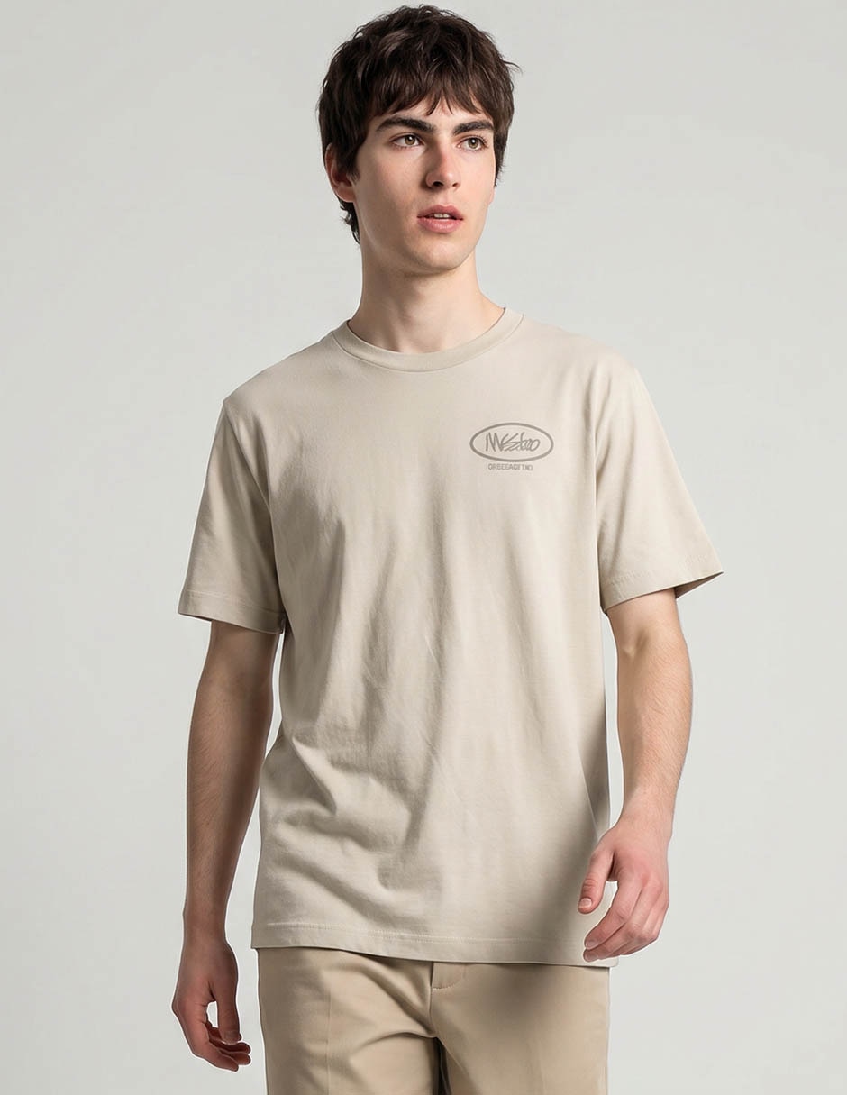 Playera cuello redondo para hombre Playera cuello redondo para hombre