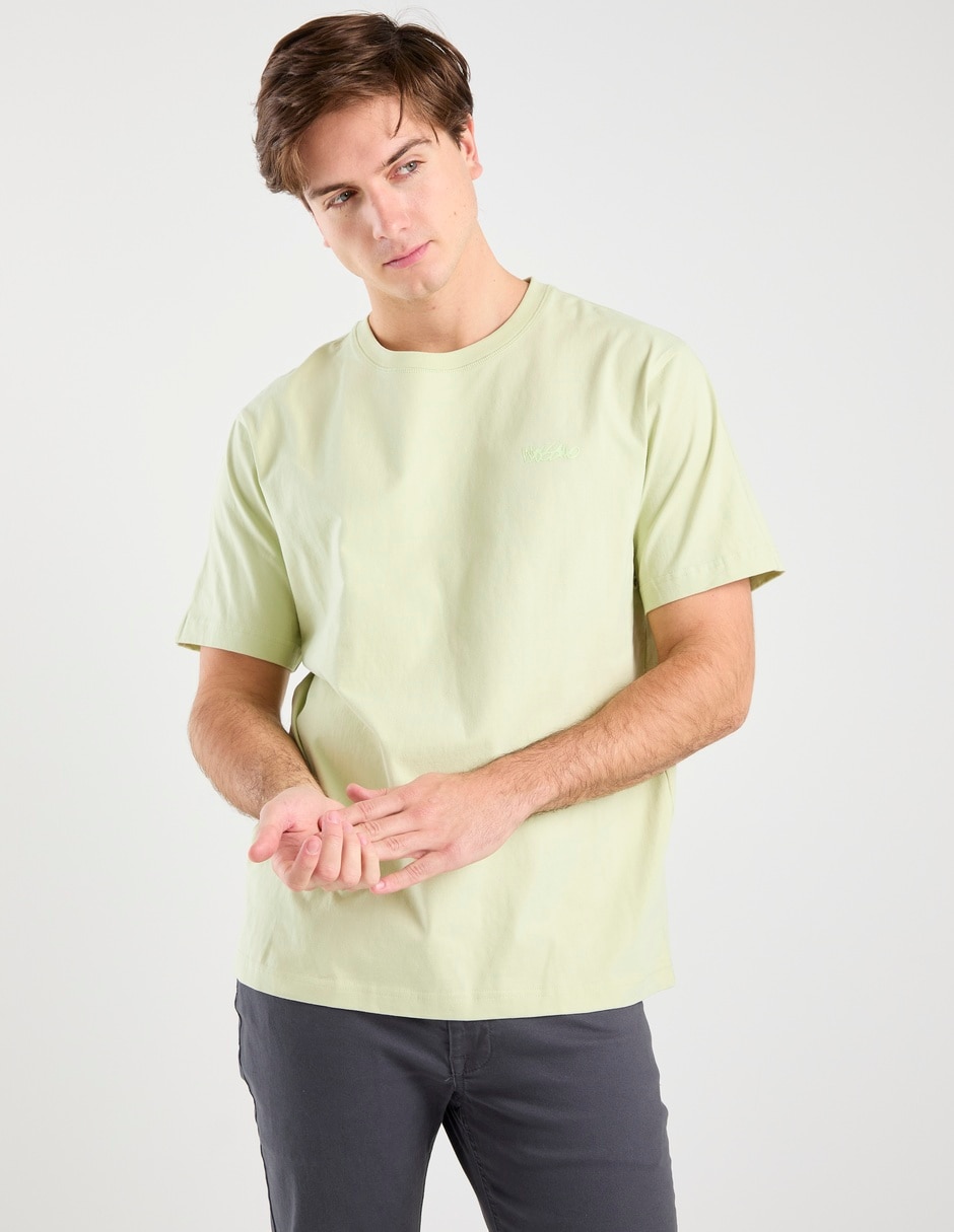 Playera cuello redondo para hombre 1