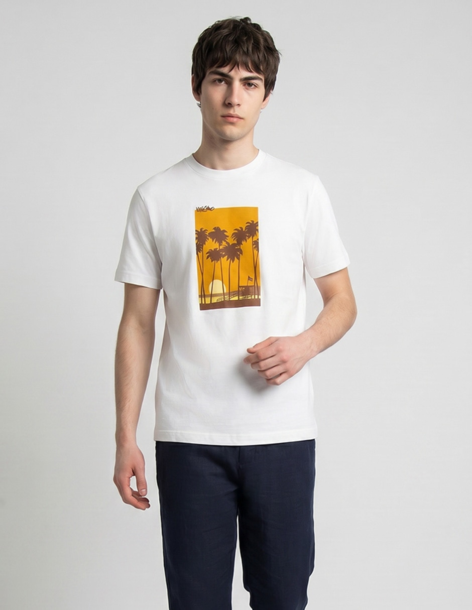 Playera cuello redondo para hombre Playera cuello redondo para hombre