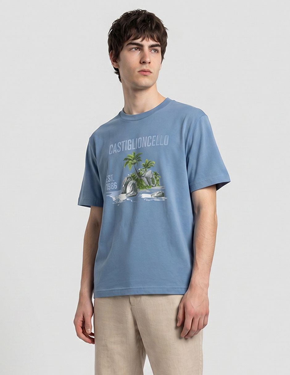 Playera cuello redondo para hombre Playera cuello redondo para hombre