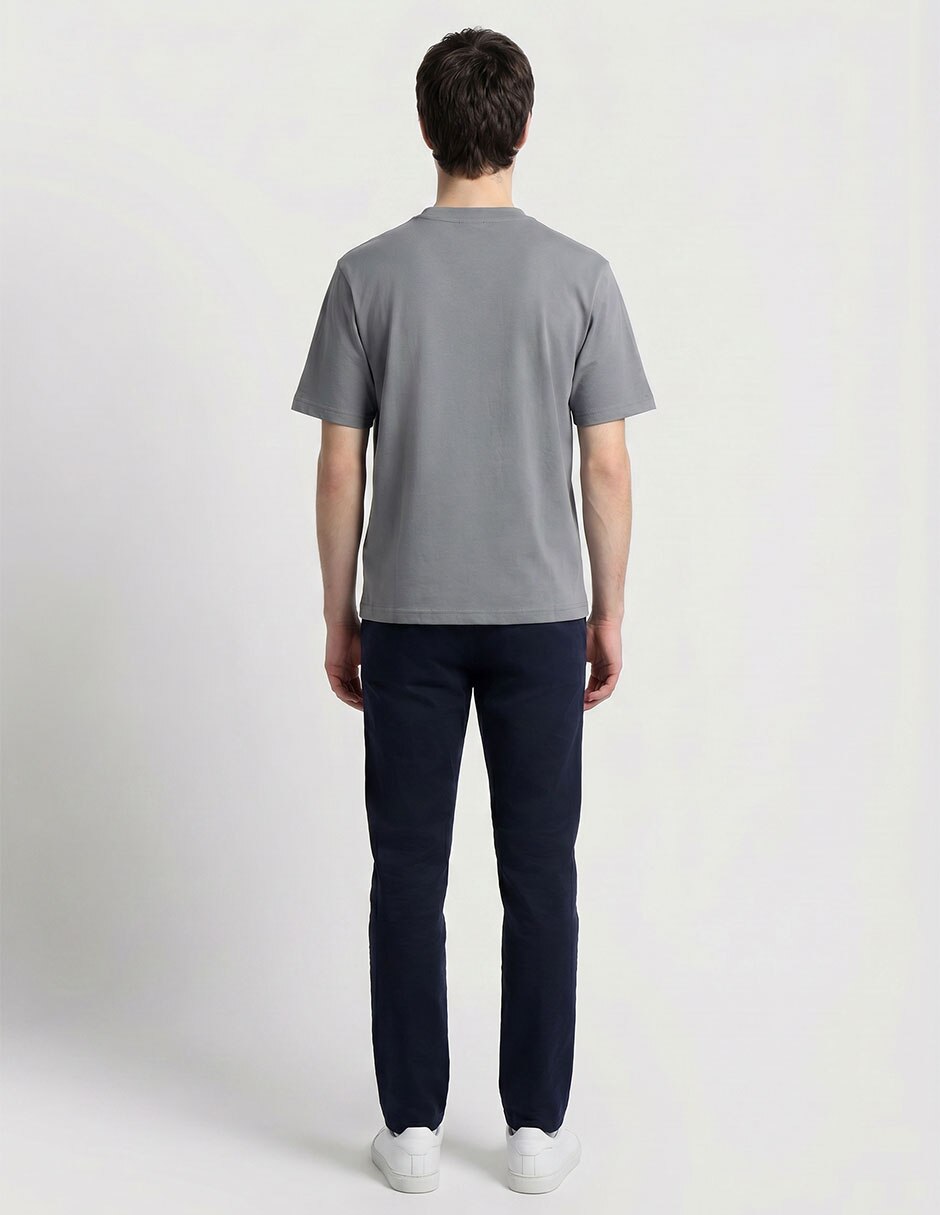 Playera cuello redondo para hombre 2
