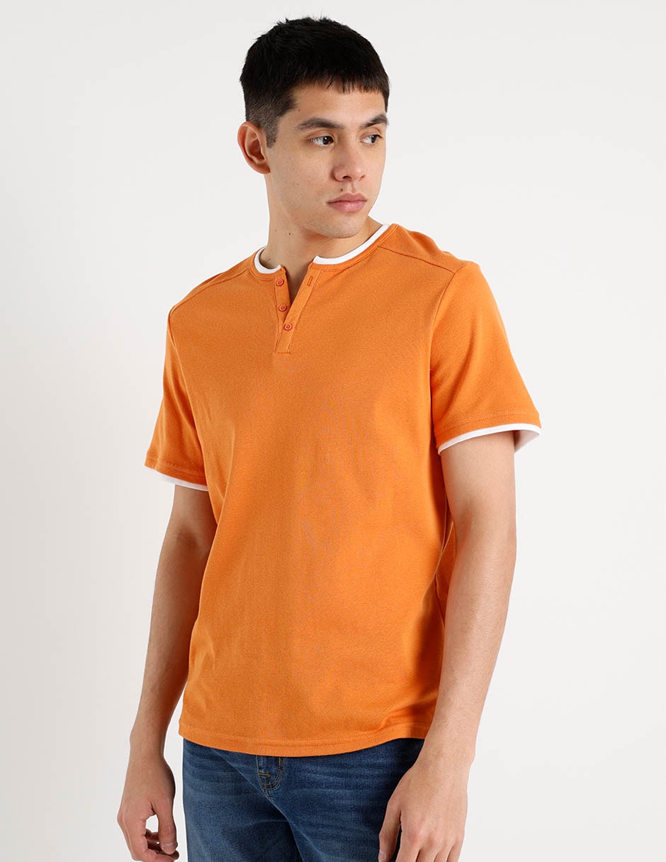 Playera cuello redondo para hombre